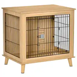 Netto Marken-Discount PawHut Hundekäfig Stahl, Spanplatte Angebot