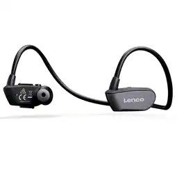 Netto Marken-Discount Lenco BTX-860BK - Bluetooth wasserdichter Sport Kopfhörer mit 8 GB MP3-Player - Schwarz Angebot