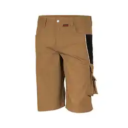 Netto Marken-Discount QUALITEX HIGH QUALITY WORKWEAR Shorts PRO khaki/schwarz Damen: 36 Herren: 42 Angebot