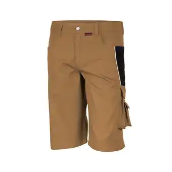 Netto Marken-Discount QUALITEX HIGH QUALITY WORKWEAR Shorts PRO khaki/schwarz Damen: 36 Herren: 42 Angebot