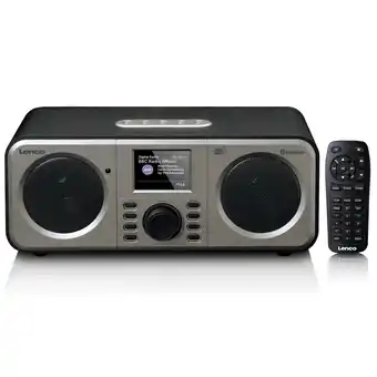 Netto Marken-Discount Lenco DAR-030BK - Stereo DAB+ FM-Radio mit Bluetooth - Schwarz Angebot