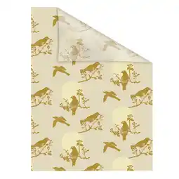 Netto Marken-Discount Lichtblick Fensterfolie selbstklebend, Sichtschutz, Moon Birds - Beige Angebot
