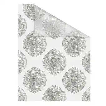 Netto Marken-Discount Lichtblick Fensterfolie selbstklebend, Sichtschutz, Stripy Boho Drop - Weiß Angebot