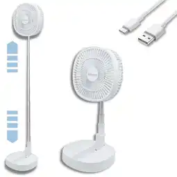 Netto Marken-Discount Starlyf kabelloser klappbarer Akku Ventilator Foldable Fan Angebot
