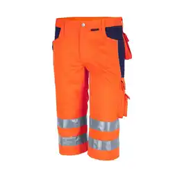 Netto Marken-Discount QUALITEX HIGH QUALITY WORKWEAR Shorts PRO WS warnorange/marine Damen: 54 Herren: 60 Angebot