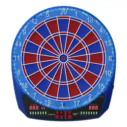 Netto Marken-Discount Carromco Elektronik Dartboard Flash-401, mit Adapter, 2-Loch Abstand Angebot