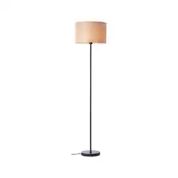 Netto Marken-Discount BRILLIANT Lampe, Romm Standleuchte 1flg holz hell/schwarz, 1x A60, E27, 52W, Mit Fußschalter Angebot
