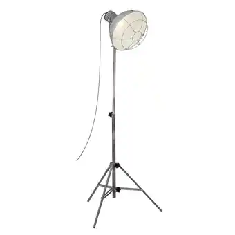 Netto Marken-Discount BRILLIANT Lampe RINGS Standleuchte grau Beton Mit Fußschalter I In der Höhe einstellbar Angebot