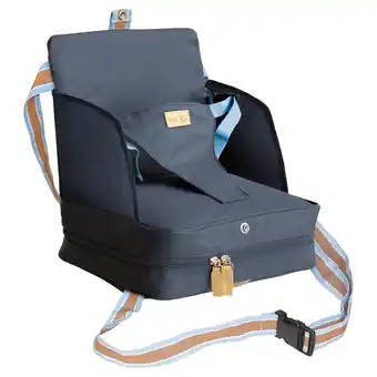 Netto Marken-Discount Boostersitz, aufblasbarer Sitz mit erhöhten Seitenteilen, Sitzerhöhung für daheim & unterwegs Angebot