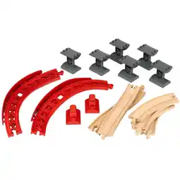 Netto Marken-Discount BRIO Bahn World Schienenpaket Berg und Tal Angebot
