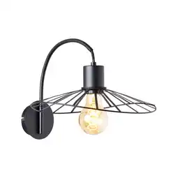 Netto Marken-Discount BRILLIANT Lampe, Leika Wandleuchte schwarz matt, 1x A60, E27, 52W, Für LED-Leuchtmittel geeignet Angebot