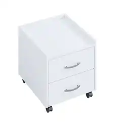 Netto Marken-Discount nonjoo. Offiice Container Qubik-white mit 2 Schubladen - ohne Sitzkissen Angebot