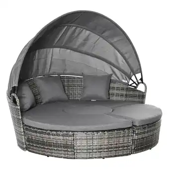 Netto Marken-Discount Outsunny Liege PE-Rattan, Metall Angebot