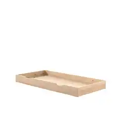 Netto Marken-Discount Bettschublade Fritz auf Rollen in Kiefer, versch. Ausführungen, Milky Pine lackiert Angebot
