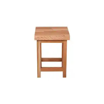 Netto Marken-Discount Garden Pleasure Universalhocker MAX 3 Eiche Schemel Beistelltisch Fusshocker Angebot