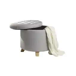 Netto Marken-Discount Echtwerk Sitzhocker Mary mit Stauraum Angebot