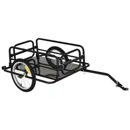Netto Marken-Discount HOMCOM Lastenanhänger Stahl, PE Angebot