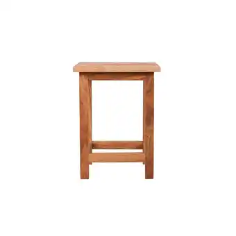 Netto Marken-Discount Garden Pleasure Universalhocker MAX 1 Eiche Schemel Beistelltisch Fusshocker Angebot