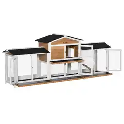 Netto Marken-Discount PawHut Kleintierstall Tanne, Stahldraht, Asphalt Angebot