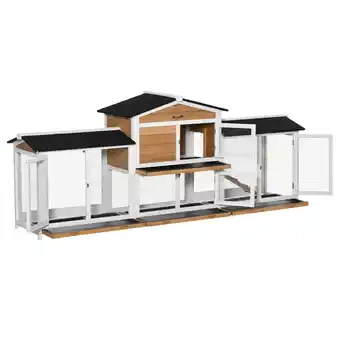 Netto Marken-Discount PawHut Kleintierstall Tanne, Stahldraht, Asphalt Angebot