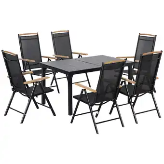 Netto Marken-Discount Outsunny Gartenmöbel-Set Aluminium, Plastic Angebot