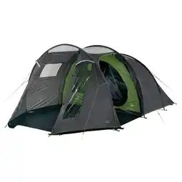 Netto Marken-Discount HIGH PEAK Tunnelzelt Ancona 4 Personen Camping Gruppen Zelt Familienzelt Vorraum Angebot