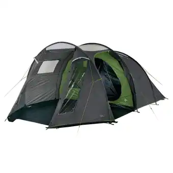 Netto Marken-Discount HIGH PEAK Tunnelzelt Ancona 4 Personen Camping Gruppen Zelt Familienzelt Vorraum Angebot
