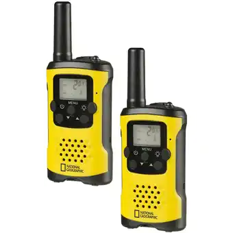 Netto Marken-Discount NATIONAL GEOGRAPHIC Walkie-Talkies mit hoher Reichweite bis zu 6 km und Frei-Hand-Funktion Angebot