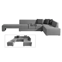 Netto Marken-Discount Garden Pleasure Lounge-Set WELLINGTON 3tlg Lounge Gruppe Garten Sitzgruppe Möbel Angebot