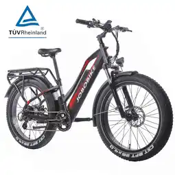 Netto Marken-Discount JOBOBIKE, Robin Hardtrail, Damen E-Bike 26 Zoll Fat-Reifen 250 W Angebot