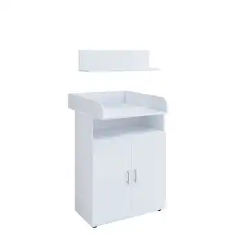 Netto Marken-Discount nonjoo. Babyzimmer Lunis Kommode mit Wickelaufsatz und Wandboard Angebot