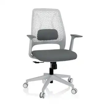 Netto Marken-Discount hjh OFFICE Home Office Bürostuhl PARFERIO W Stoff mit Armlehnen Angebot
