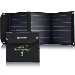 Netto Marken-Discount BRESSER Mobiles Solar-Ladegerät 40 Watt mit USB- u. DC-Anschluss Angebot