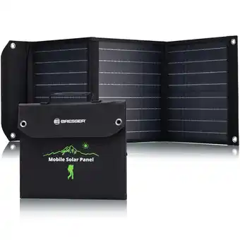 Netto Marken-Discount BRESSER Mobiles Solar-Ladegerät 40 Watt mit USB- u. DC-Anschluss Angebot