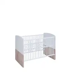 Netto Marken-Discount nonjoo. Babyzimmer Hanna Babybett 70 x 140 cm, Liegehöhe verstellbar, 3 Schlupfsprossen Angebot
