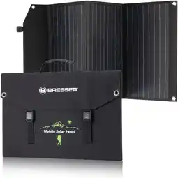 Netto Marken-Discount BRESSER Mobiles Solar-Ladegerät 90 Watt mit USB- u. DC-Anschluss Angebot