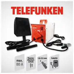 Netto Marken-Discount TELEFUNKEN Elektroden Schweißgerät TES100 Angebot