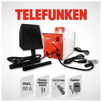 Netto Marken-Discount TELEFUNKEN Elektroden Schweißgerät TES100 Angebot