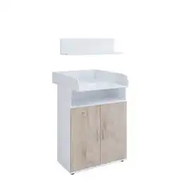 Netto Marken-Discount nonjoo. Babyzimmer Hanna Kommode mit Wickelaufsatz und Wandboard Angebot