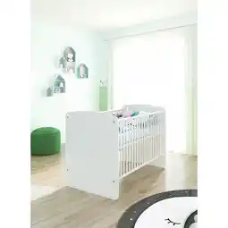 Netto Marken-Discount nonjoo. Babyzimmer Lunis Babybett 70 x 140 cm, Liegehöhe verstellbar, 3 Schlupfsprossen Angebot
