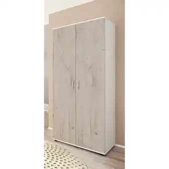 Netto Marken-Discount nonjoo. Babyzimmer Hanna Kleiderschrank 2-trg., mit Fachböden und Kleiderstange Angebot