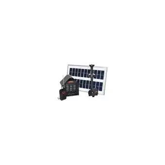 Netto Marken-Discount MAUK Solar- Teich- Pumpe Set mit LED und Remote Control Angebot
