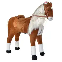 Netto Marken-Discount Pink Papaya Stehpferd für Kinder zum Reiten Elsa 105 cm Angebot