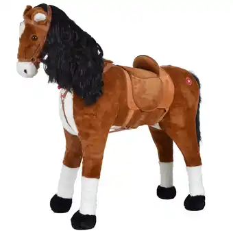 Netto Marken-Discount Pink Papaya Stehpferd für Kinder zum Reiten Anna 105 cm Angebot