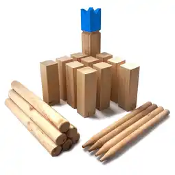 Netto Marken-Discount Ocean5 Wurfspiel Kubb Blau Angebot