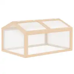 Netto Marken-Discount Outsunny Frühbeet Tannenholz, PC-Platte Angebot