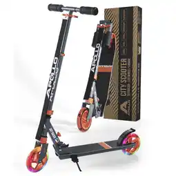 Netto Marken-Discount Apollo LED City Roller mit Federung Scooter Skyracer Angebot