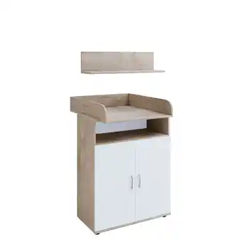 Netto Marken-Discount nonjoo. Babyzimmer Lani Kommode mit Wickelaufsatz und Wandboard Angebot