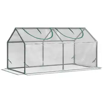 Netto Marken-Discount Outsunny Gewächshaus PVC, Stahl Angebot