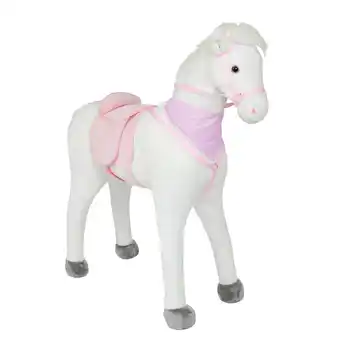 Netto Marken-Discount Pink Papaya Stehpferd für Kinder zum Reiten Luna 105 cm Angebot